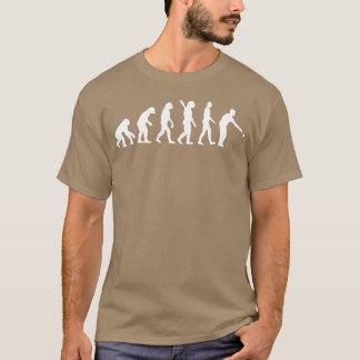 Camiseta Evolução do Presente de Esportes de Jogador de Bol