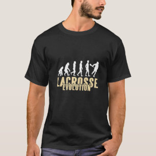 Camiseta Evolução Do Presente Legal Espantoso De Lacrosse