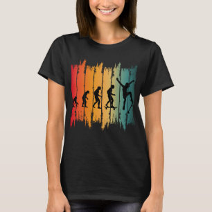 Camiseta Evolução Do Skate Patinador
