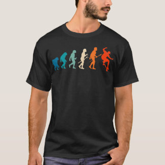 Camiseta Evolução Do Skateboard Vintage Skater Skateboarde