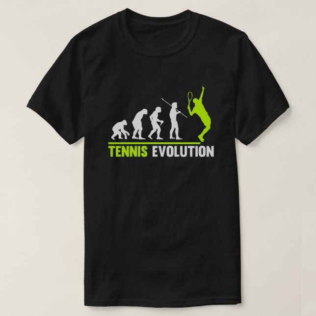 Camiseta Evolução do Tênis (Frente do Design)