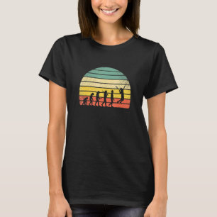 Camiseta Evolução Do Tênis Cute I Love Lawn Tênis