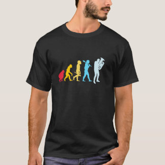 Camiseta Evolução do Tocador de Tuba Engraçado Tuba Para Ho