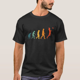 Camiseta Evolução do Volei Retro Volei de Praia