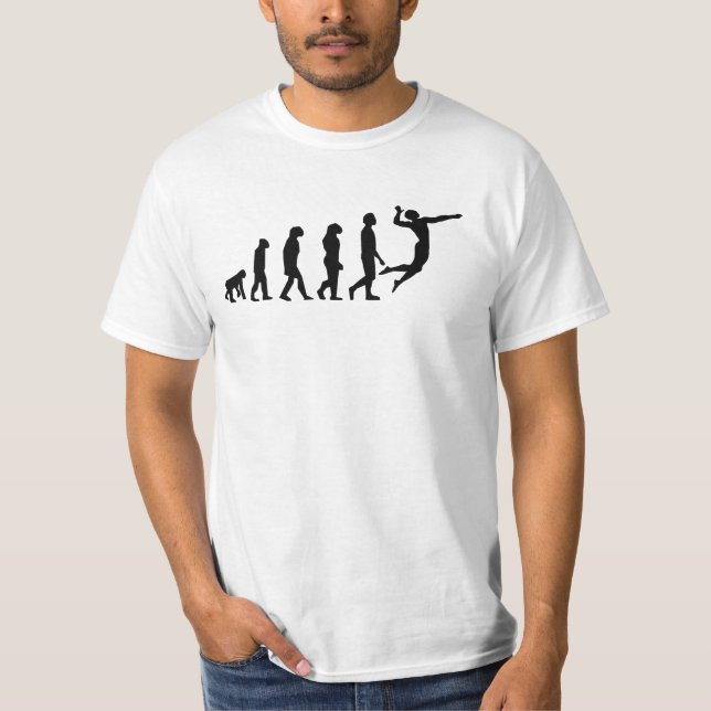 Camiseta Evolução do voleibol (Frente)