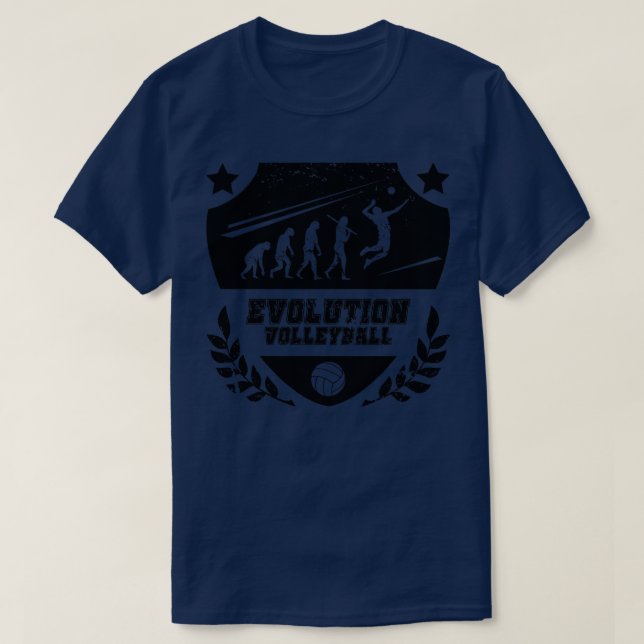 Camiseta Evolução do Voleibol 6 (Frente do Design)