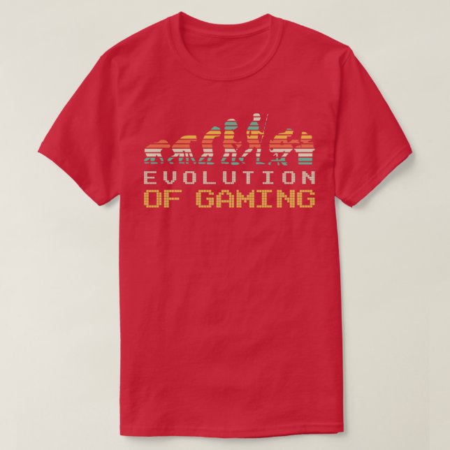 Camiseta Evolução Dos Jogos (Frente do Design)
