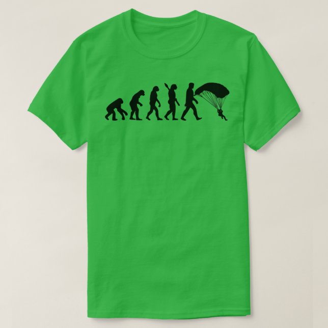 Camiseta Evolução dos Skydiver Men (Frente do Design)