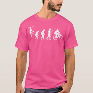 Camiseta Evolução Engraçada De Montanha