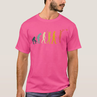 Camiseta Evolução Engraçada Do Homem No Basquete
