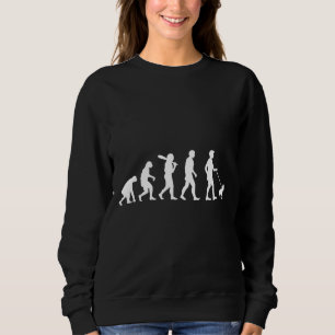 Camiseta Evolução Humana do Bulldog Francês