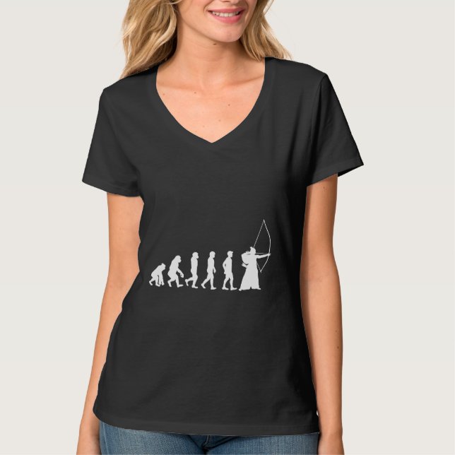 Camiseta Evolução Kyudo Samurai Archery Ryu (Frente)