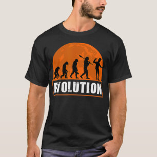 Camiseta Evolução Mágica Engraçada Evolução Humana para Mág