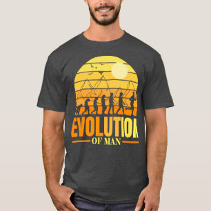 Camiseta Evolução Muito Legal Presente Para Jogadores
