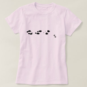 Camiseta Evolução Mulheres com Cães Gatos Primeiro Vidro Fe