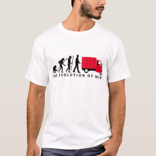Camiseta Evolução of ele Piaggio Ape mini transporter