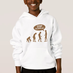 Camiseta evolução - pare de seguir-me!