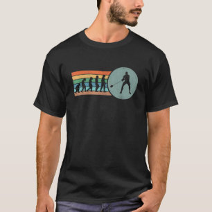 Camiseta Evolução Retro de Lançamento de Martelo Vintage La
