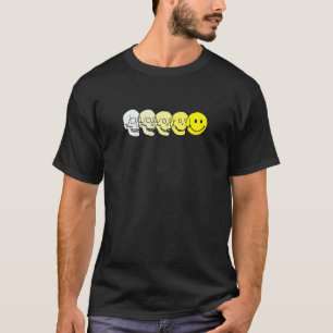 Camiseta Evolução Techno Acid House Techno DJ Música Sorris