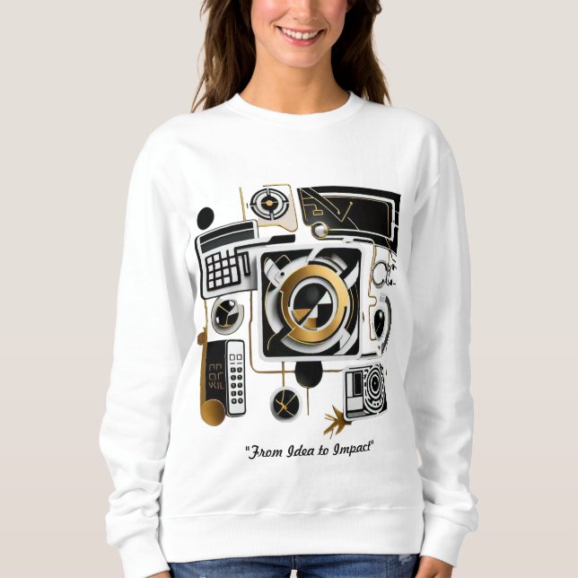 Camiseta "Evolução tecnológica lançada" (Frente)