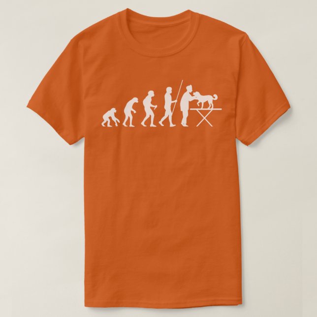 Camiseta Evolução Veterinária (Frente do Design)