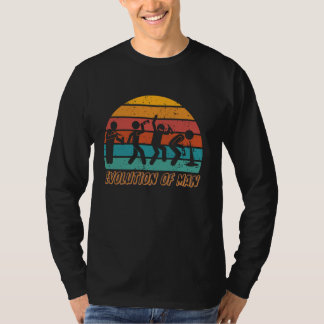 Camiseta Evolução Vintage de Man First Time Bebendo 21rua
