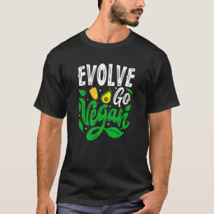 Camiseta Evolui, vai Vegan, comida