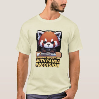 Camiseta Evoluindo Algoritmos com Precisão de Panda