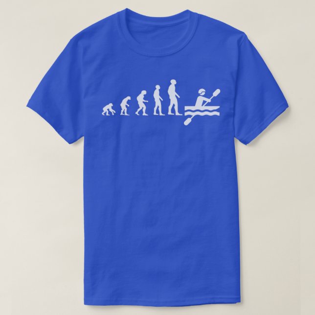 Camiseta Evolution Canoe Kayak Rears Canoeing Esporte 2 (Frente do Design)