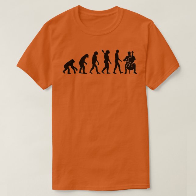Camiseta Evolution Cello (Frente do Design)