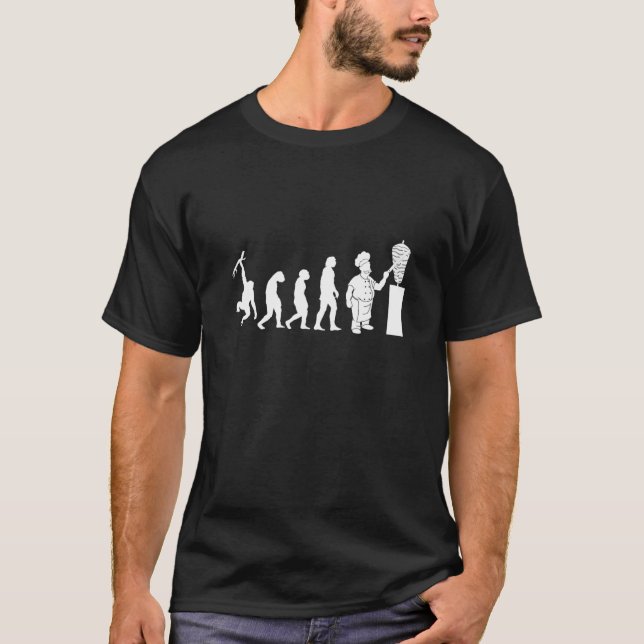 Camiseta Evolution Doner Kebab De Pita Bread Rotisserie (Frente)
