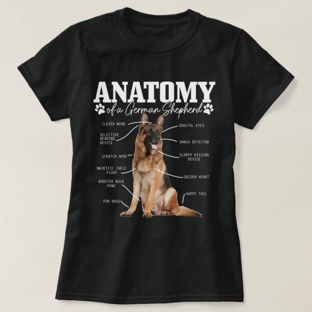 Camiseta Evolution German Shepherd Evolution German Shepher (Frente do Design)
