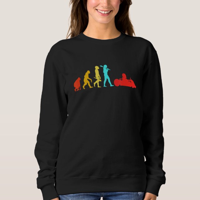 Camiseta Evolution Go Kart Racing For Kids (Frente)