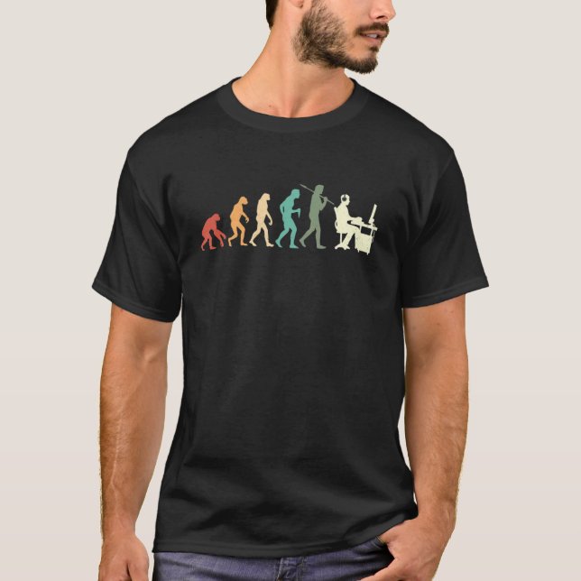 Camiseta Evolution Graphic Video Game Player Jogos Jogador  (Frente)
