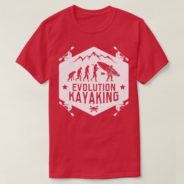 Camiseta Evolution Kayaking (Frente do Design)