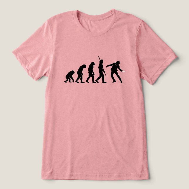 Camiseta Evolution of Dance  – Iconic Performer Silhouette  (Design frontal)