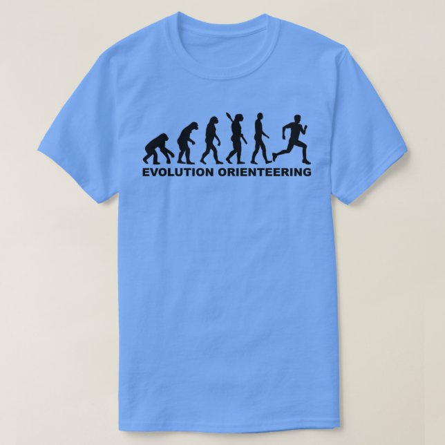 Camiseta Evolution Orienring (Frente do Design)
