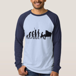 Camiseta evolution piano