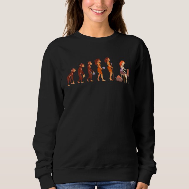Camiseta Evolution Pottery Artesanato Clay Art Pote Potters (Frente)