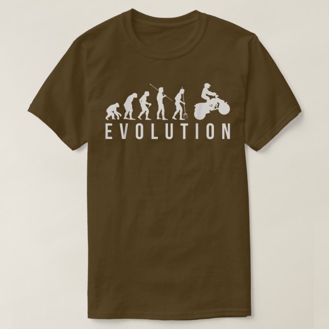 Camiseta Evolution Quad Bike Rider  (Frente do Design)