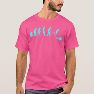 Camiseta Evolution Scuba Merging Ocean Diving Lover Scub