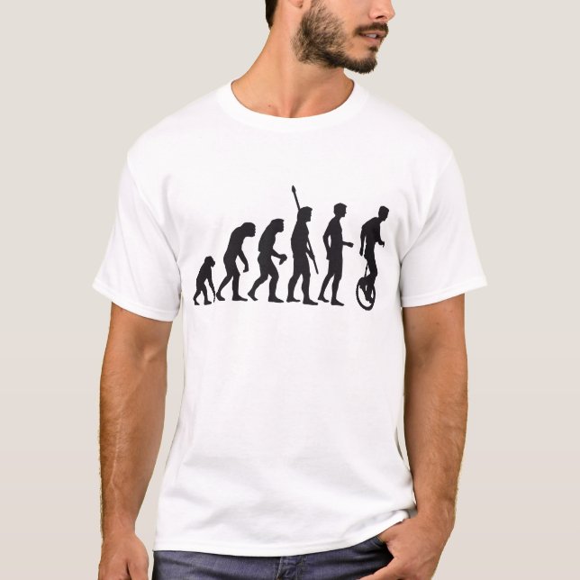 Camiseta evolution unicycle (Frente)