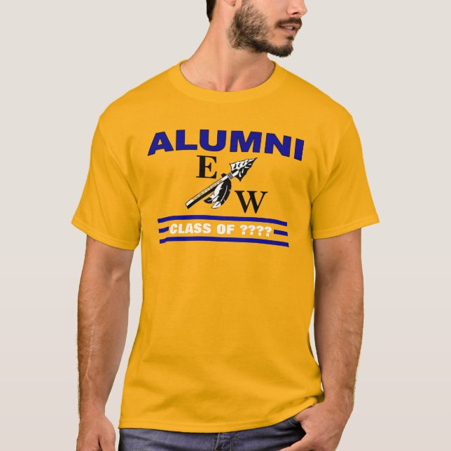 Camiseta EW Alumni Dourado (Frente)