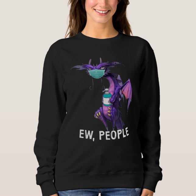 Camiseta Ew Dragon Pessoas Mask (Frente)