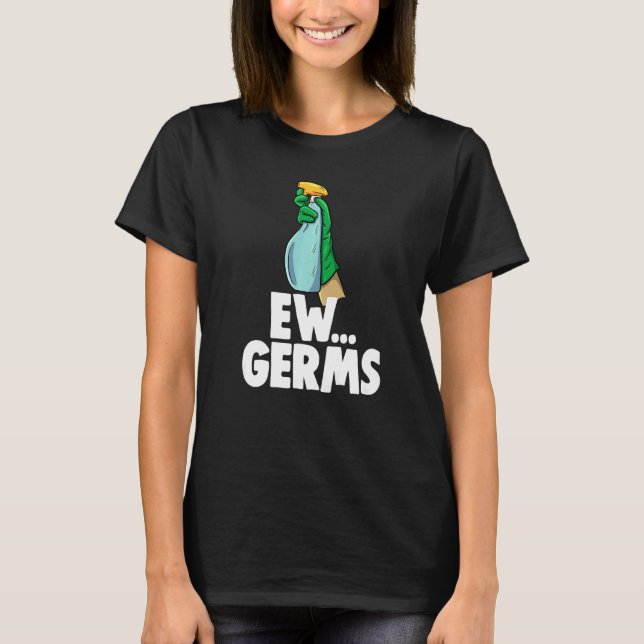 Camiseta EW Germs Spray Women Clearing Equipe 1 (Frente)