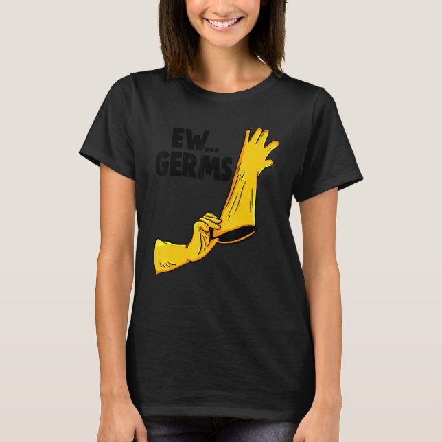 Camiseta EW Germs Spray Women Clearing Team (Frente)