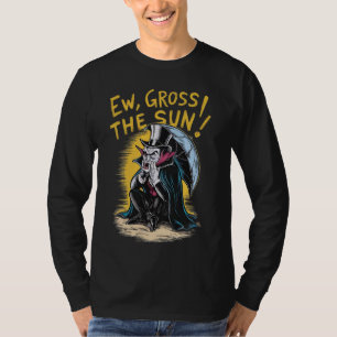 Camiseta Ew, Gross! O Sol! Vampiro Na Soma Sunny Beach