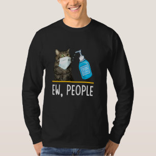 Camiseta Ew Pessoas Gatos De Pet Gatos De Máscara De Gato G