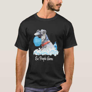 Camiseta Ew Pessoas Germs Schnauzer Cachorro Cachorro Cacho