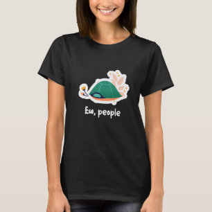 Camiseta Ew Pessoas Tortoise Land Turtles
